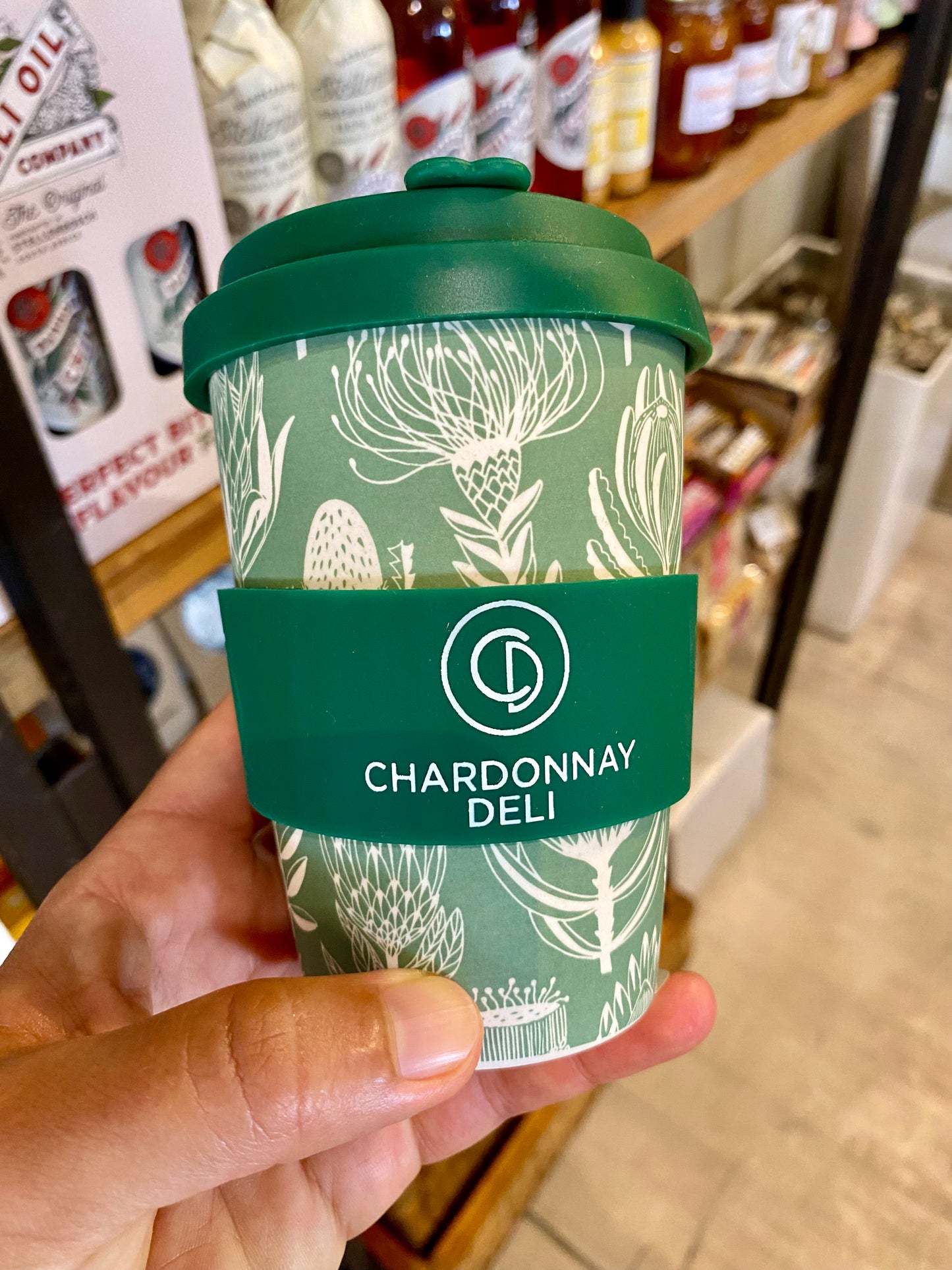 Eco Coffee Cup – verschiedene Muster, mit Logo möglich