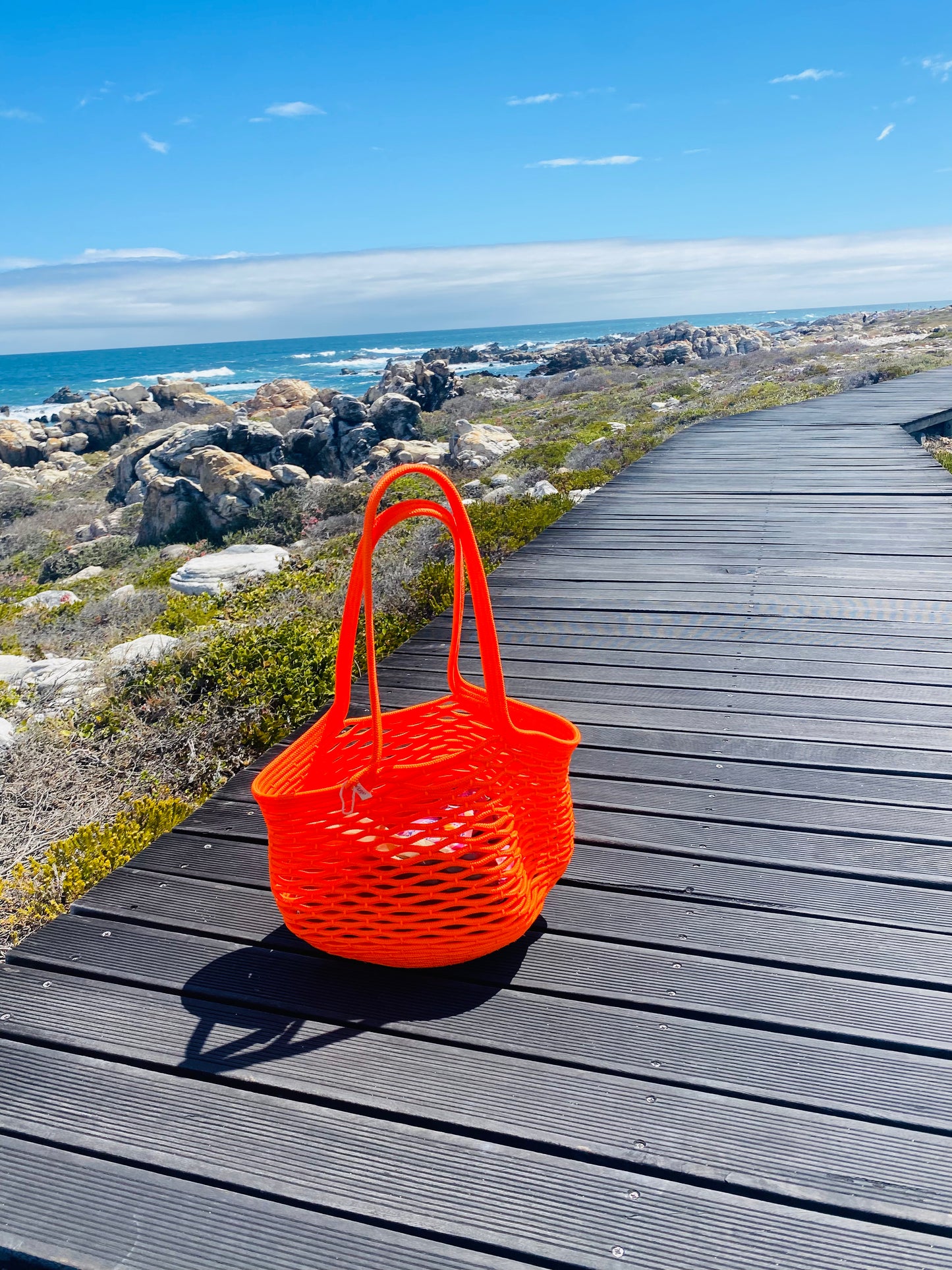 Net Bag Neon Orange