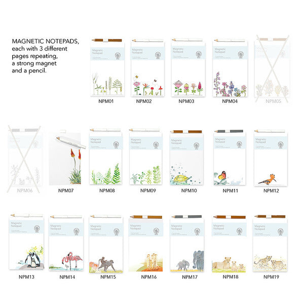 Praktischer Notizblock mit Magnet – personalisierbar