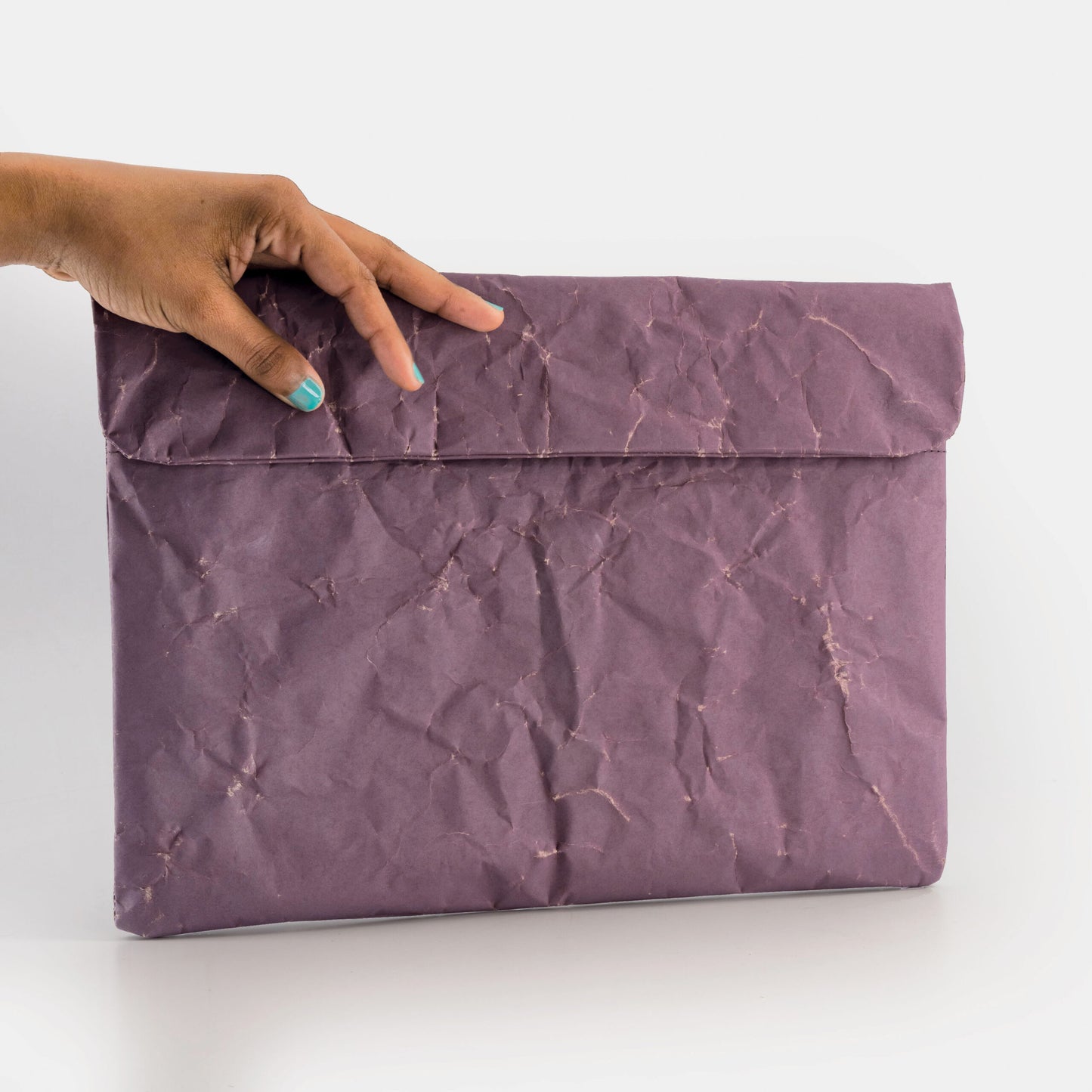 Recycled Cement Paper Laptop Sleeve Aubergine – verschiedene Größen