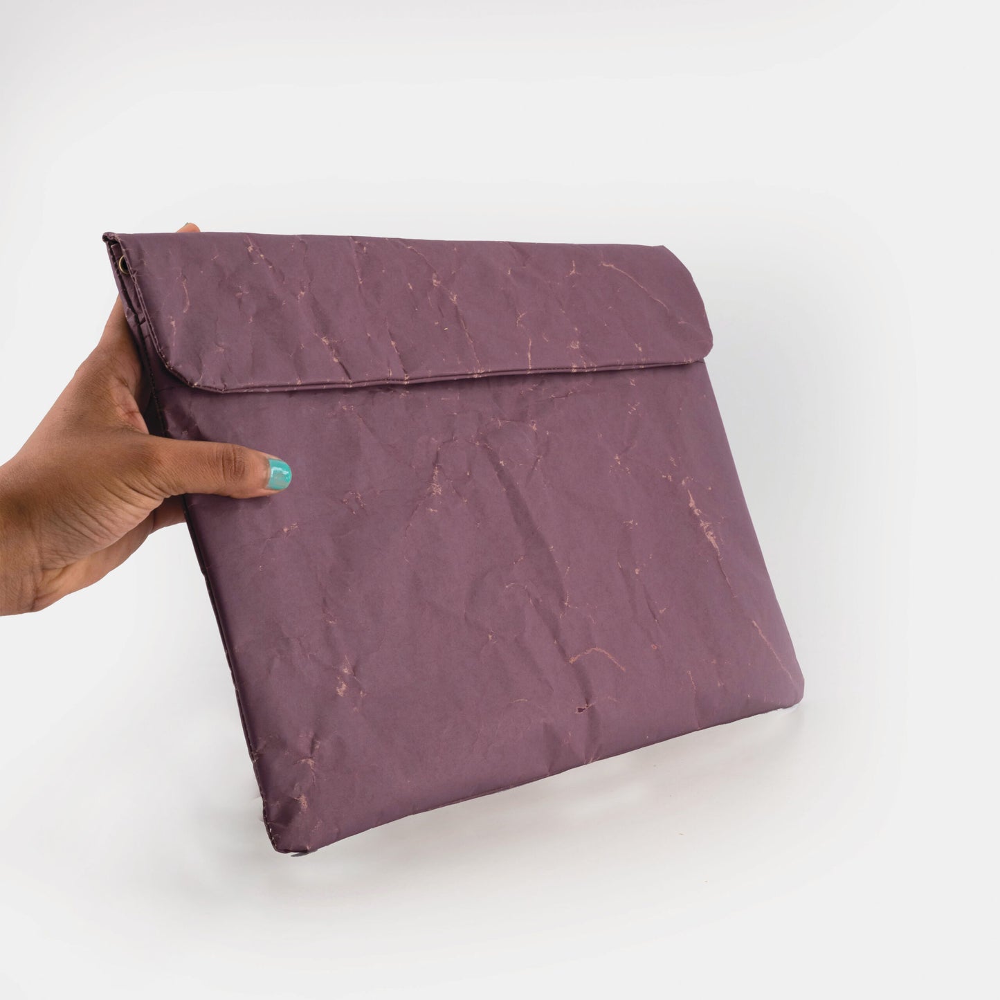 Recycled Cement Paper Laptop Sleeve Aubergine – verschiedene Größen