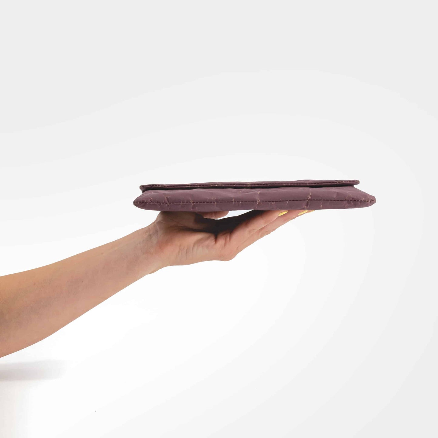Recycled Cement Paper Mini Sleeve Aubergine