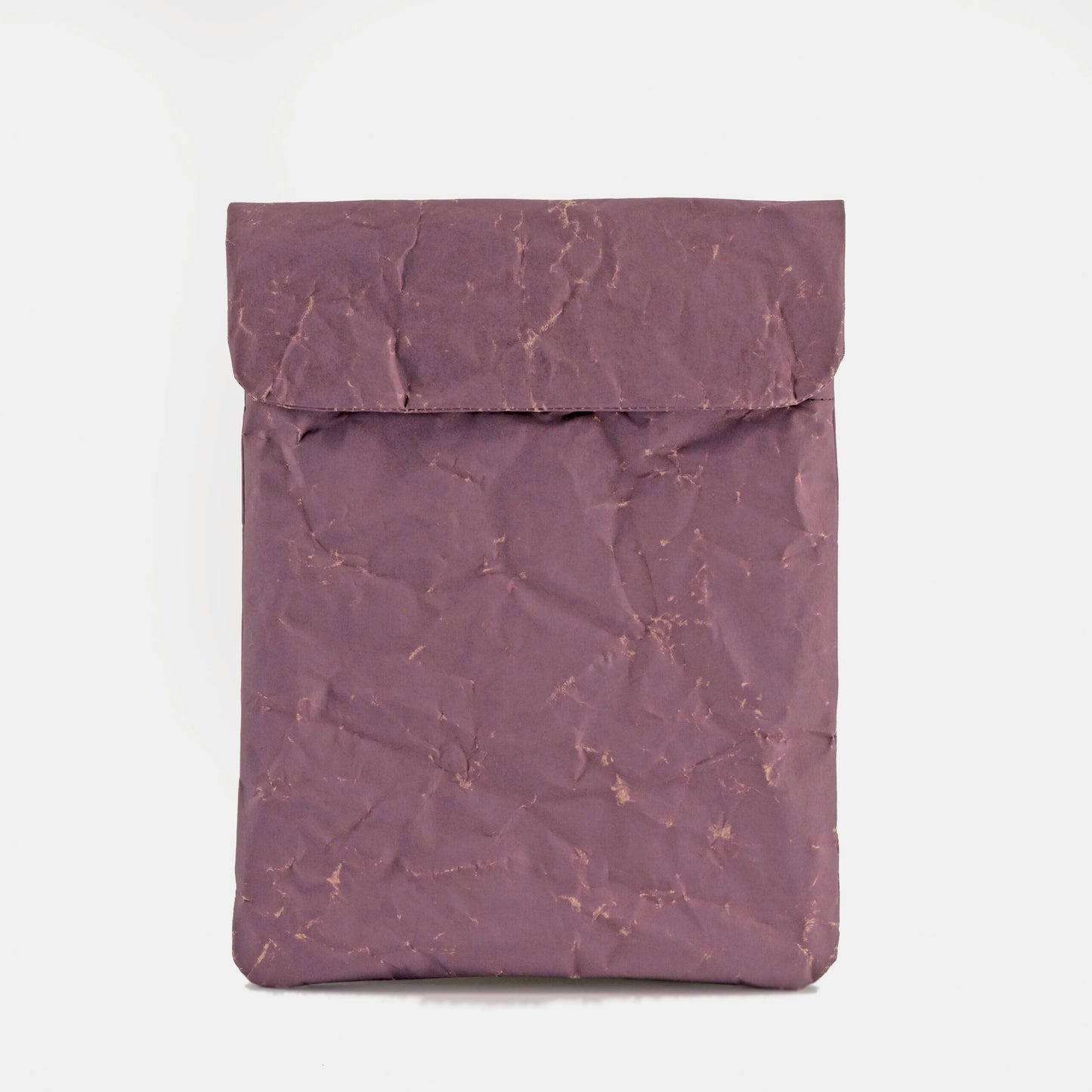 Recycled Cement Paper iPad oder Tablet Sleeve Aubergine