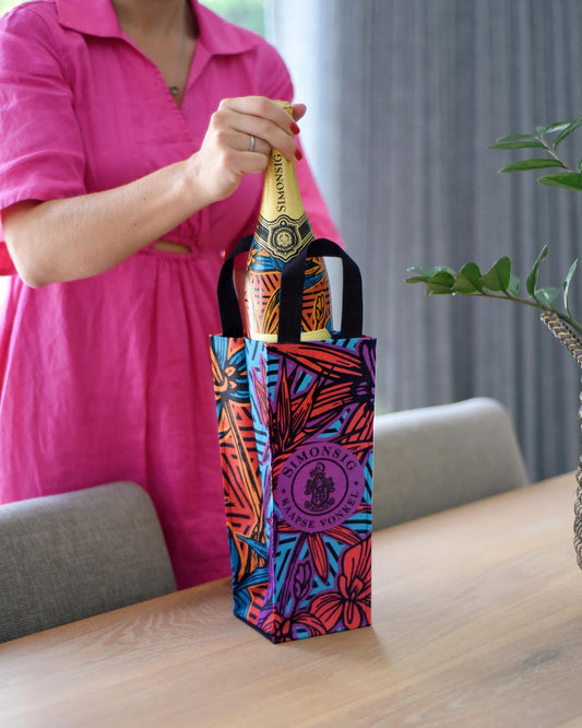 "Wine Gift Bag" aus recycelten Plastikflaschen