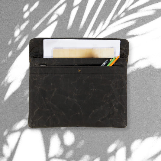 Recycled Cement Paper Laptop Sleeve Black – verschiedene Größen