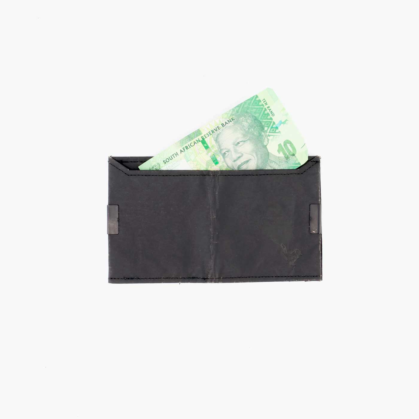 Square Wallet aus recyceltem Kraftpapier – verschiedene Farben, mit Logo möglich