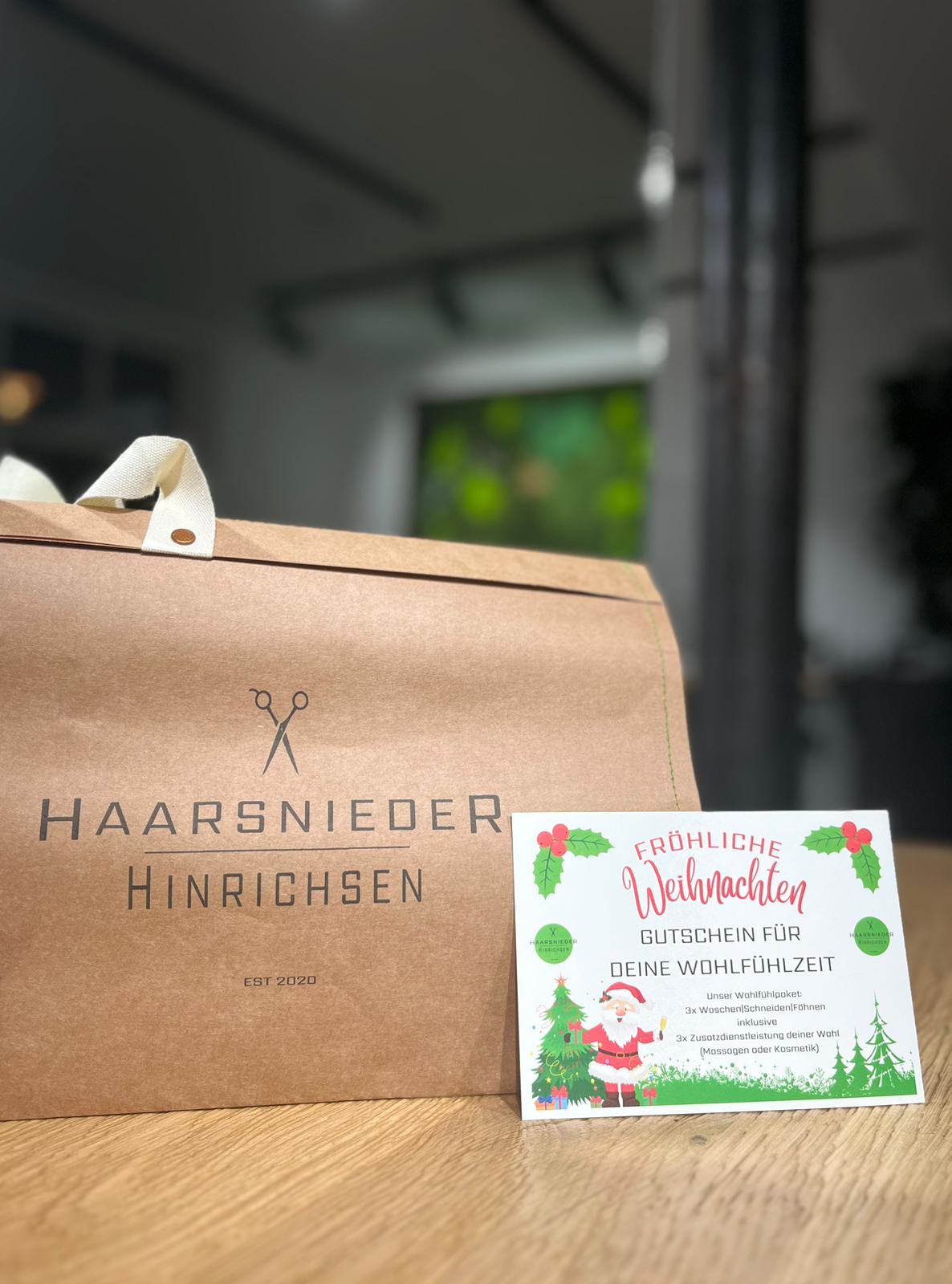 Paper Shopper genäht mit Baumwollgriffen und Logo – verschiedene Größen