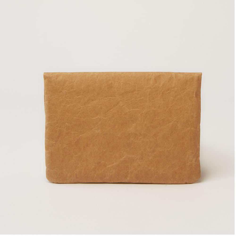 Recycled Cement Bag Paper Mini Sleeve Natural, mit Logo möglich