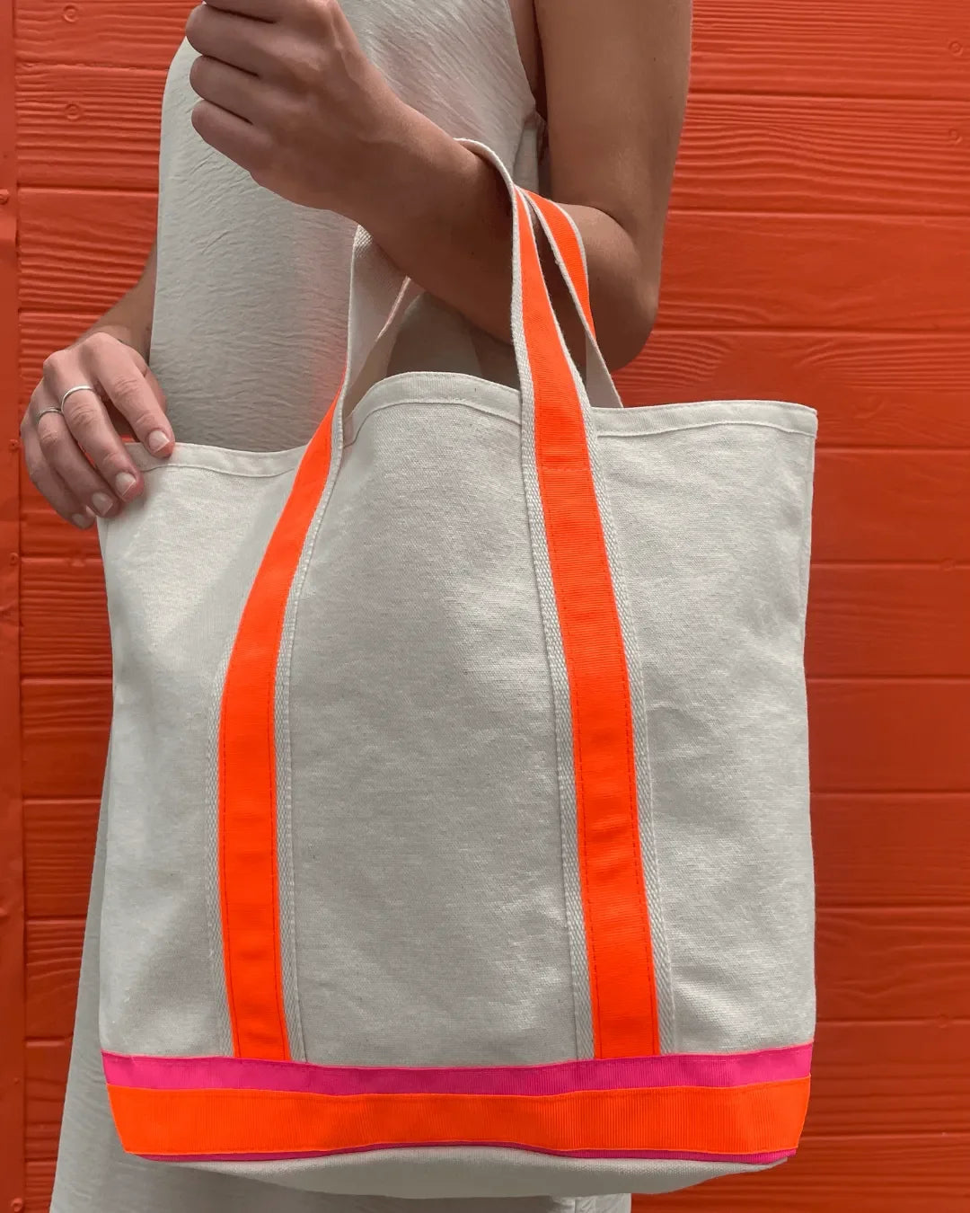 Neon Canvas Bag Clementine