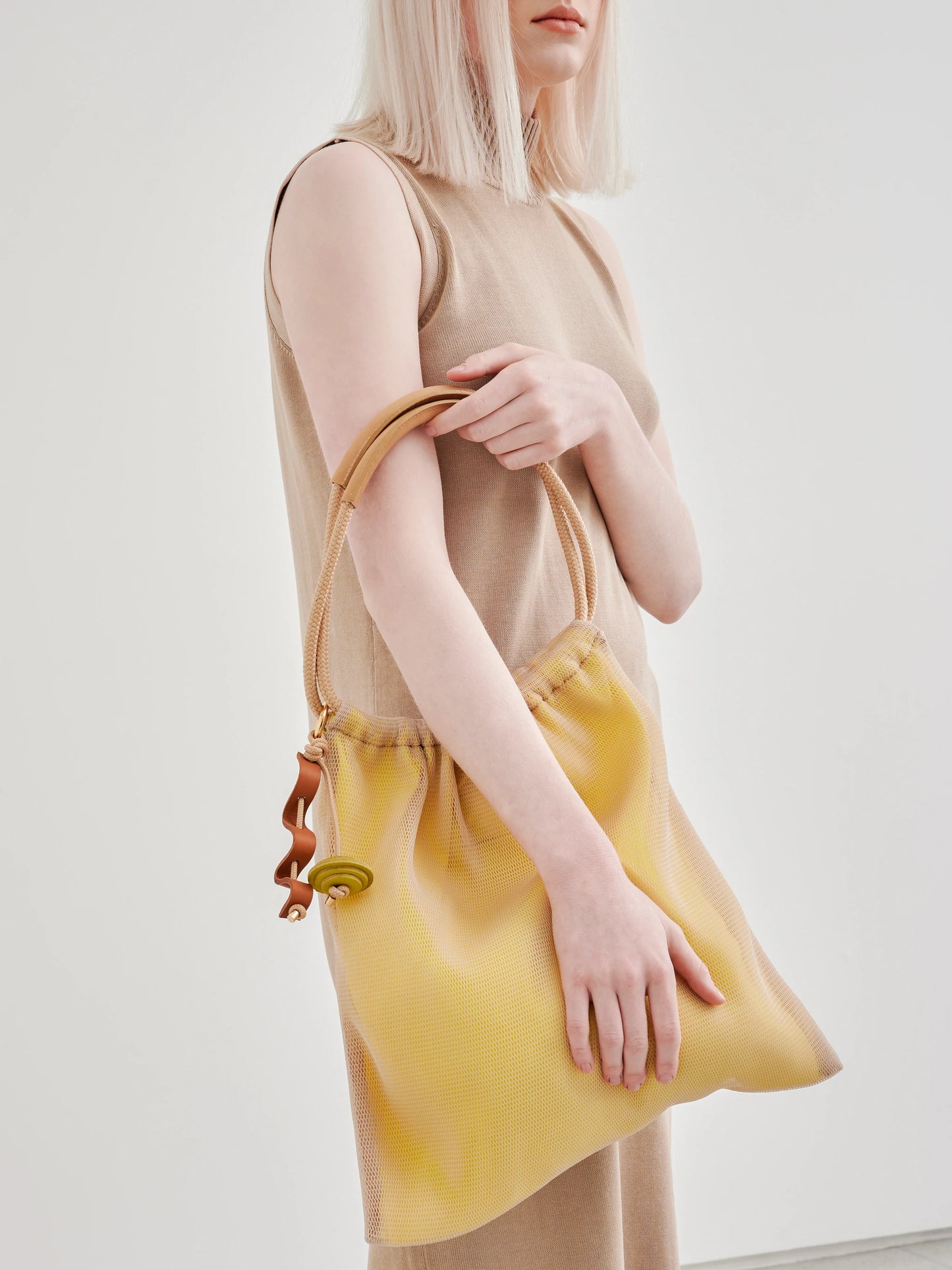 Moire Tasche  – Yellow