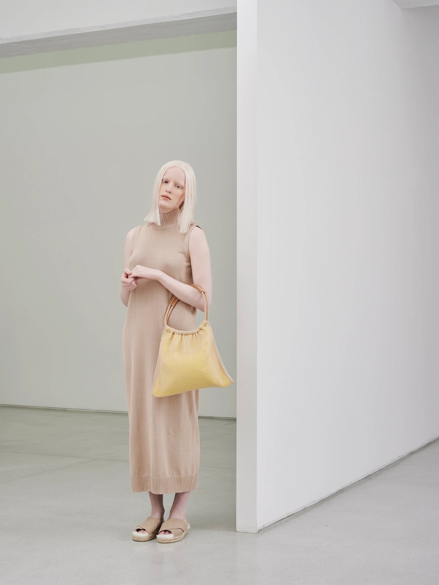 Moire Tasche  – Yellow