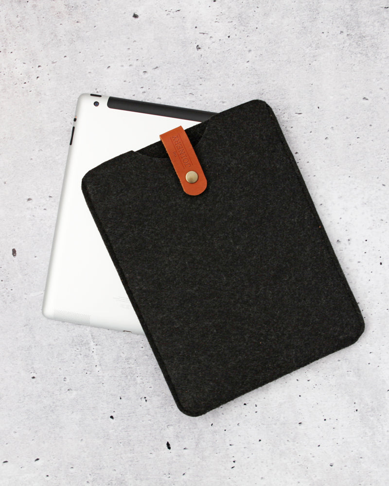 Eco-Filz Ipad Sleeve aus recycelten Plastikflaschen- verschiedene Größen und Farben