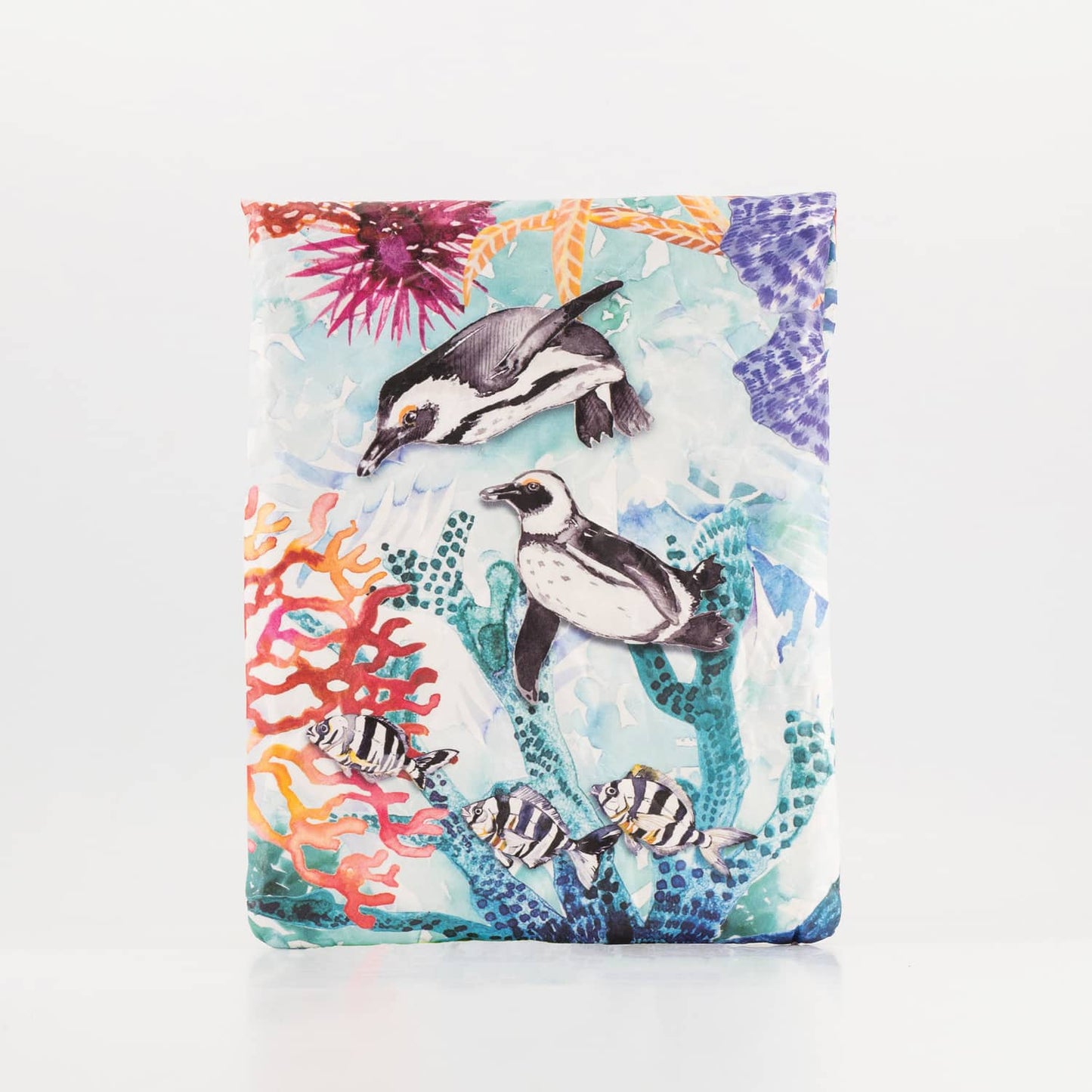 Recycled Cement Paper iPad oder Tablet Sleeve Ocean