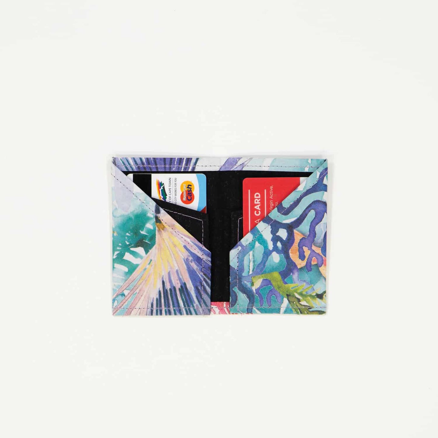 Recycled Cement Paper Slim Wallet Ocean