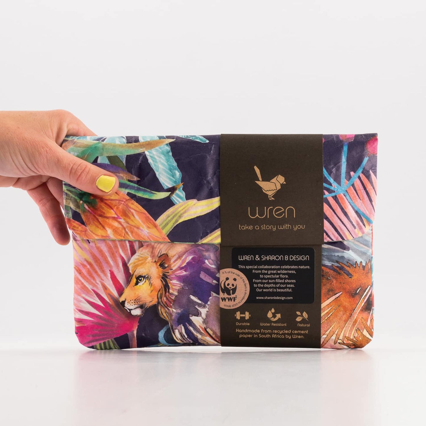 Recycled Cement Paper Mini Sleeve Wildlife
