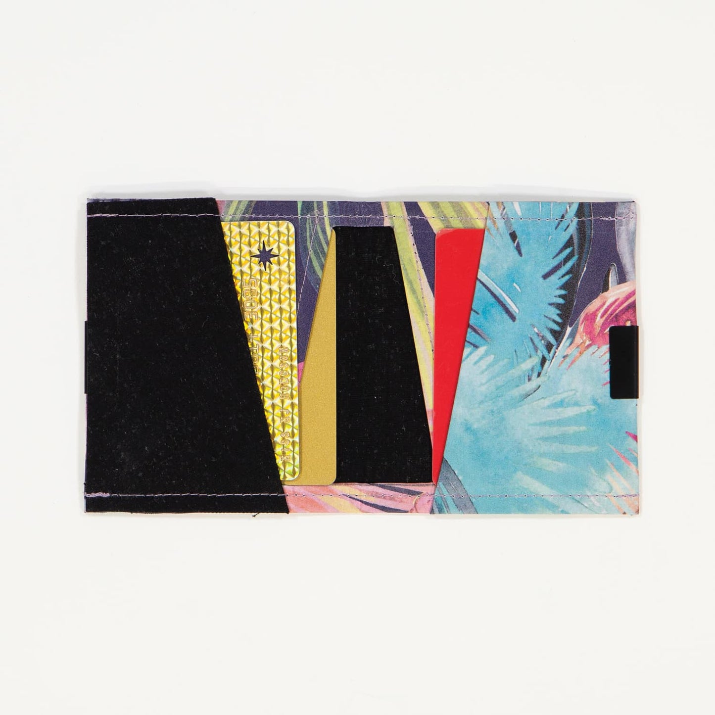 Square Wallet Wildlife aus recyceltem Kraftpapier