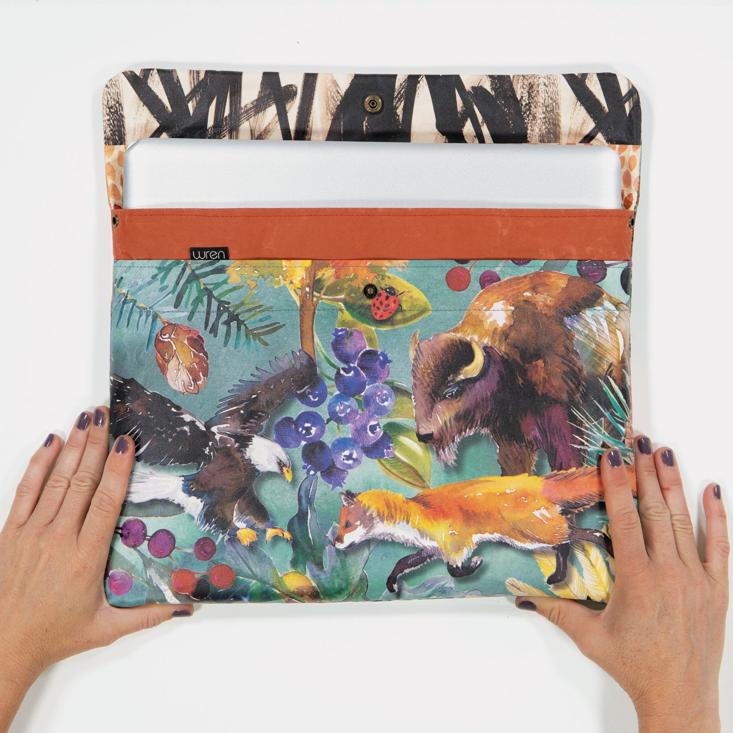 Recycled Cement Paper Laptop Sleeve Wilderness – verschiedene Größen