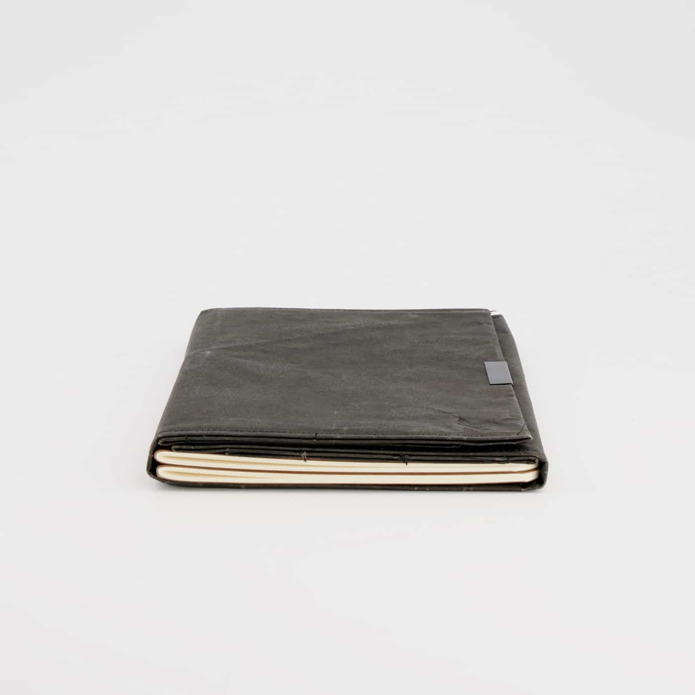 Recycled Paper Notebook Organiser Black