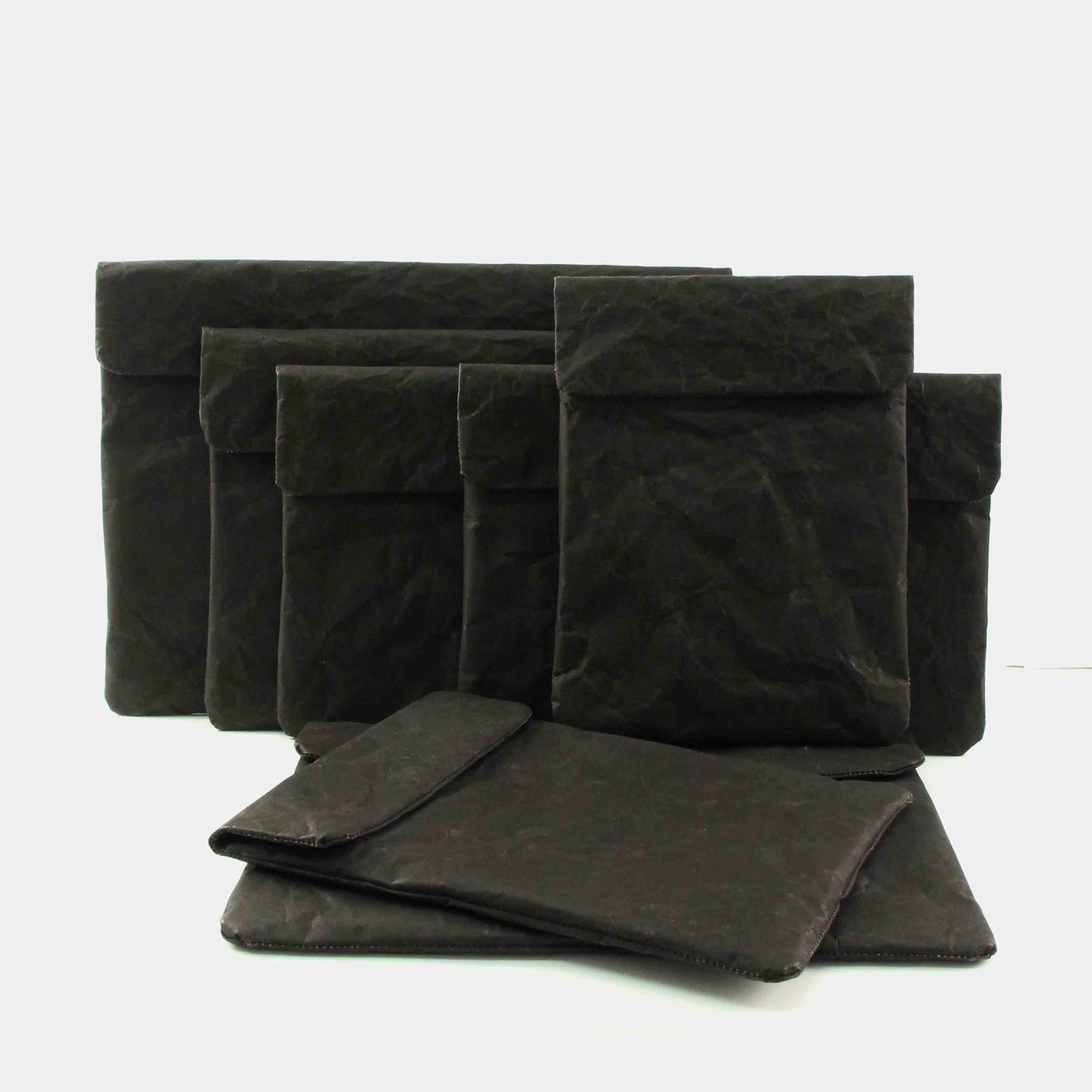 Recycled Cement Paper Laptop Sleeve Black – verschiedene Größen