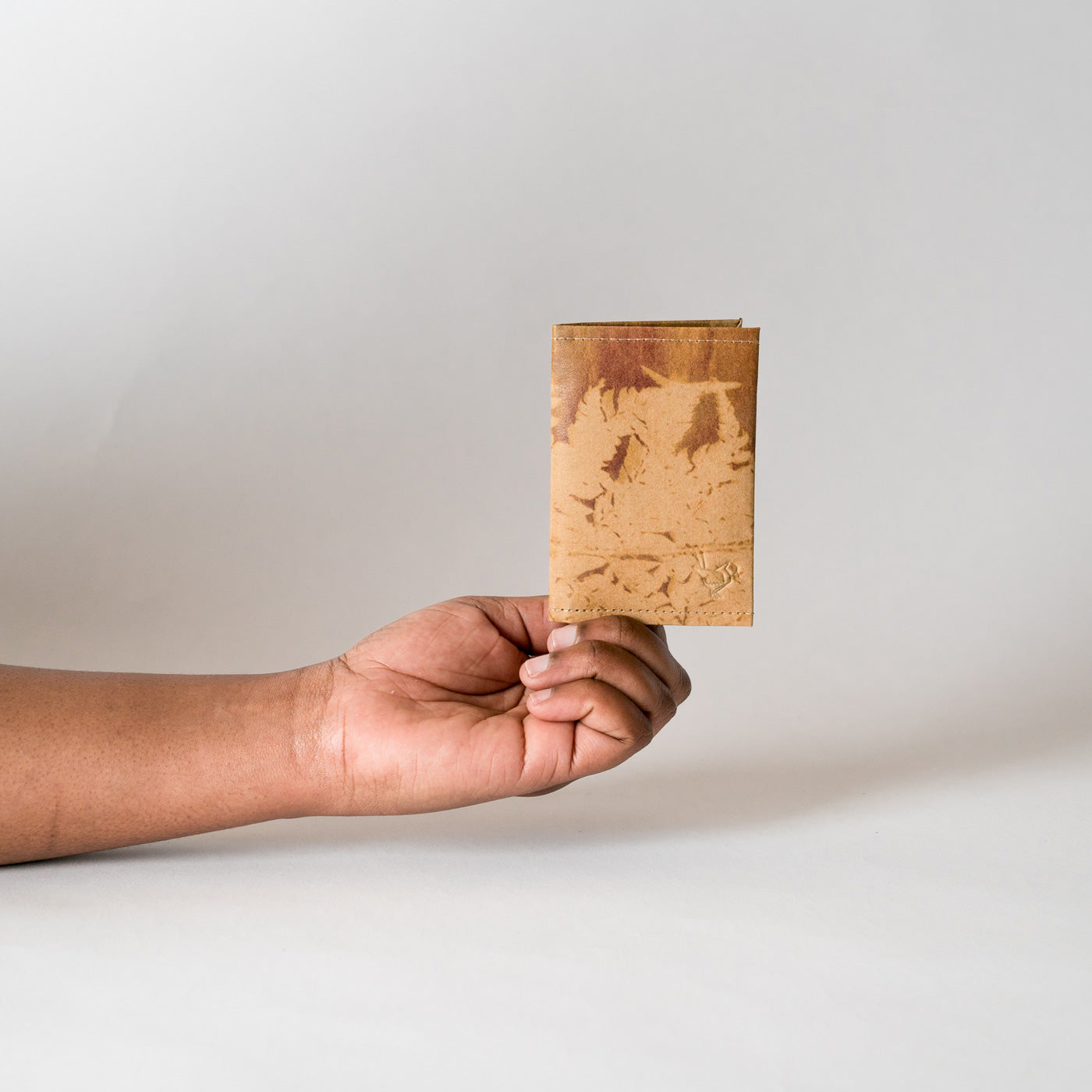 Recycled Cement Paper Slim Wallet Fern 8 Polysticum
