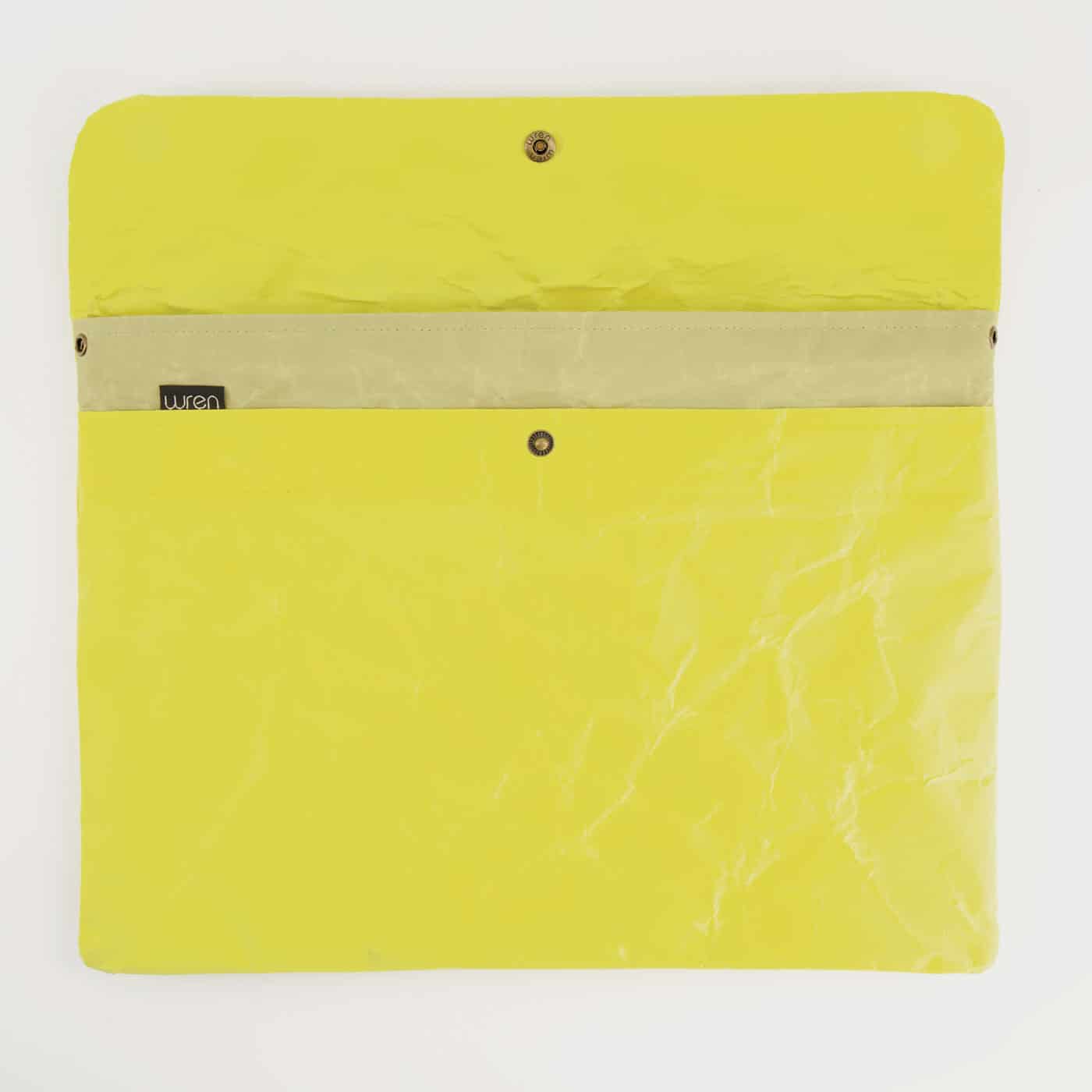 Recycled Cement Paper Laptop Sleeve Lemon - verschiedene Größen