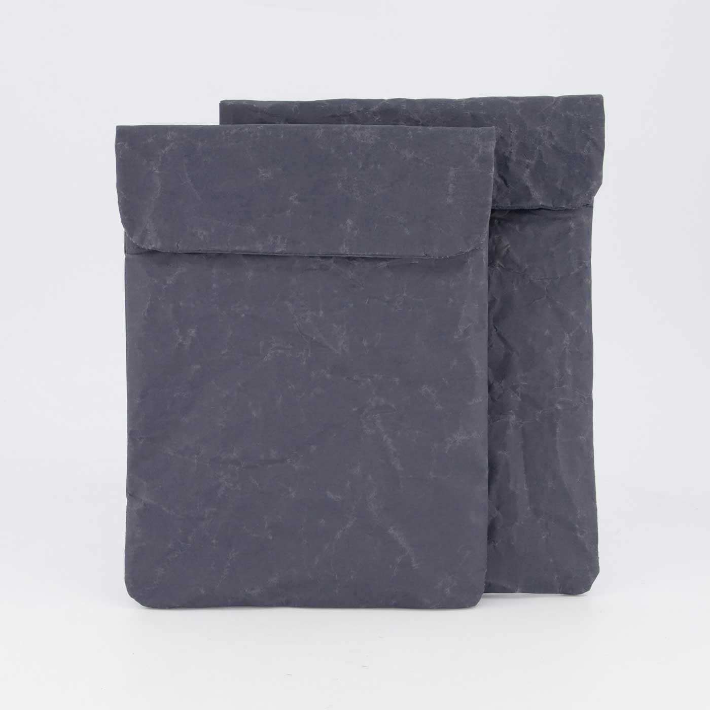 Recycled Cement Paper iPad oder Tablet Sleeve Smoke Blue