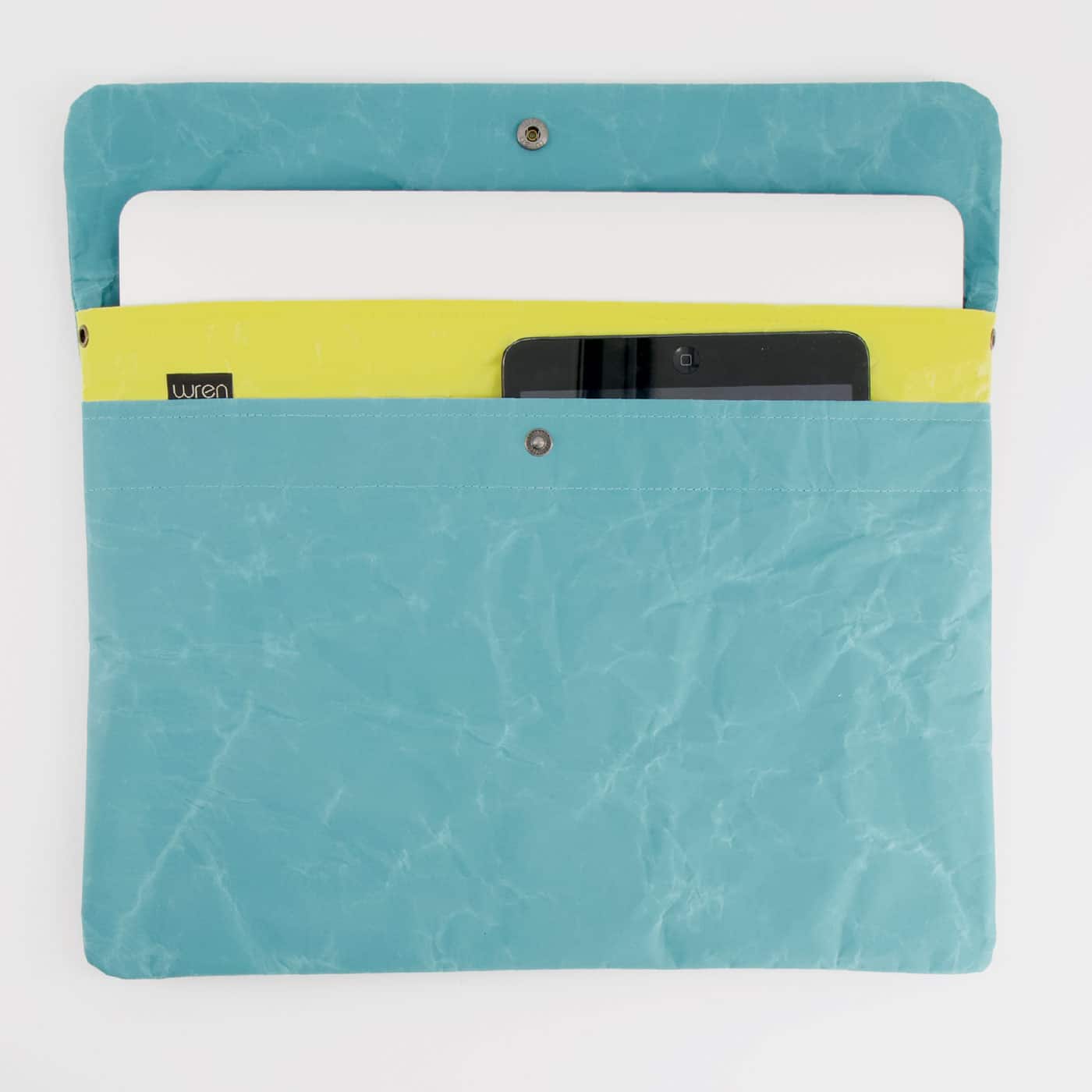 Recycled Cement Paper Laptop Sleeve Teal – verschiedene Größen
