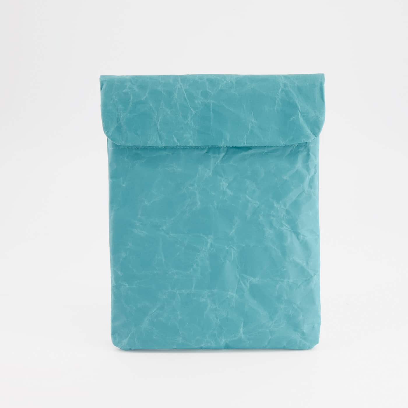 Recycled Cement Paper iPad oder Tablet Sleeve Teal