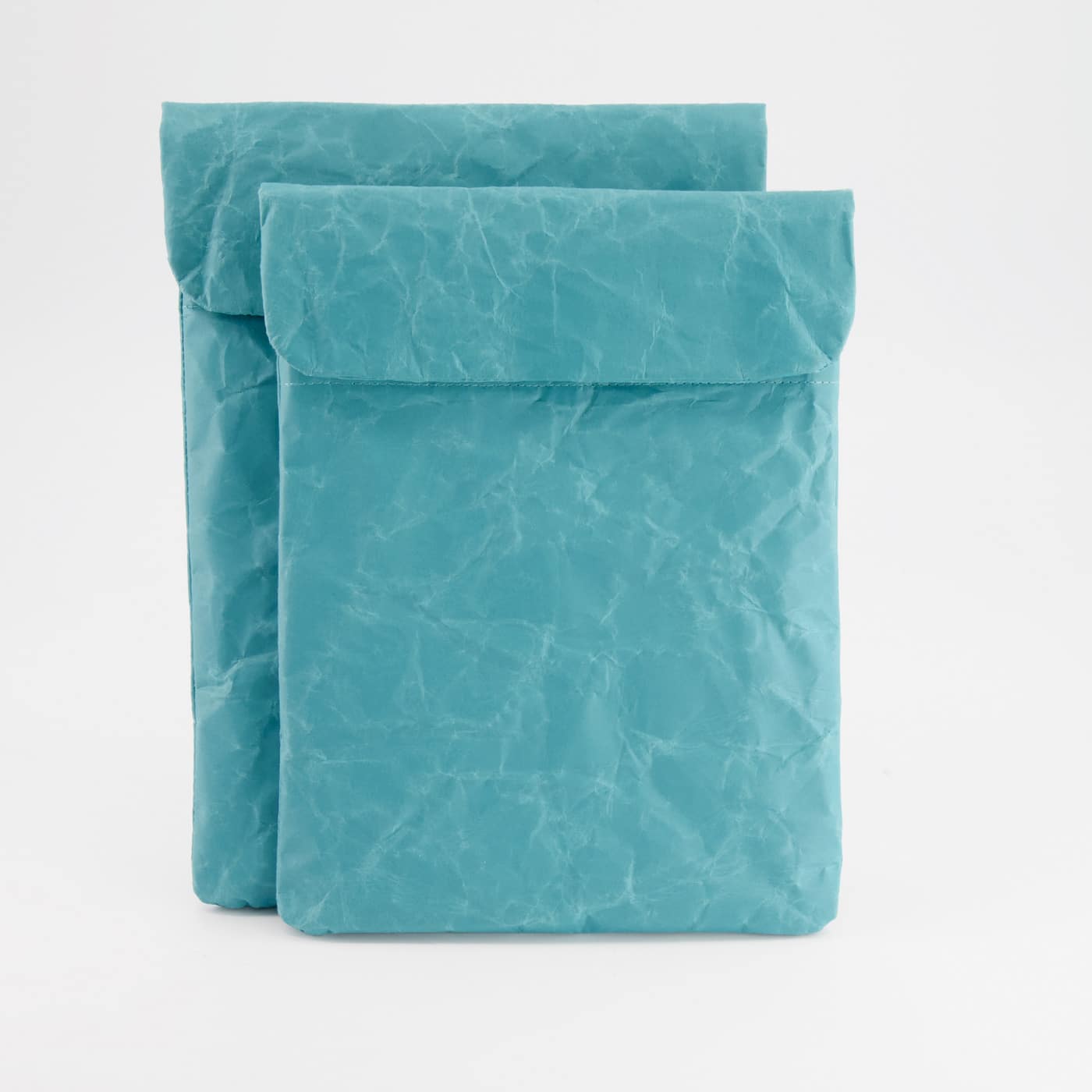 Recycled Cement Paper iPad oder Tablet Sleeve Teal